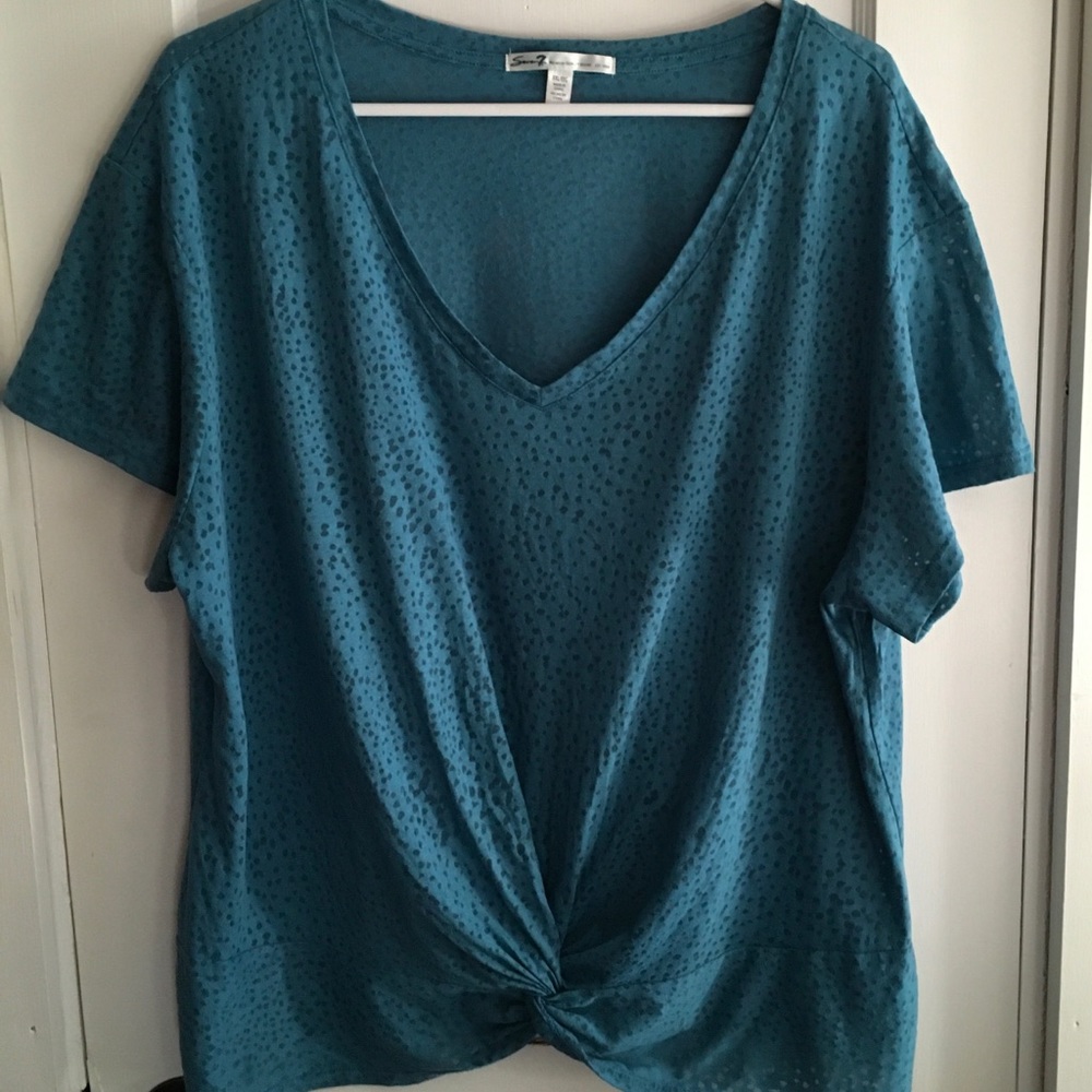 New W/O tags. Aqua top xxl